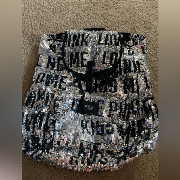 Victoria Secret Sequin Backpack - Picture 1 of 4